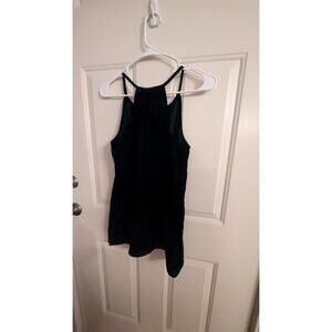 Madison Mathews Green Velvet V Neck Tank Top, Y2k, Fairycore  Fairy, Witchy